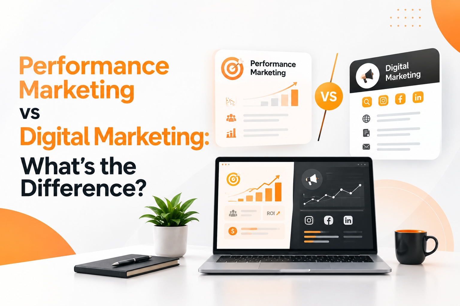 Performance Marketing vs Digital Marketing key differences and comparison
